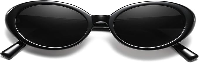 Verfimaci Retro Oval Sunglasses for Women Driving Fashion Cat Eye Glasses | Amazon (US)