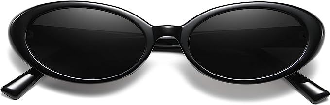 Verfimaci Retro Oval Sunglasses for Women Driving Fashion Cat Eye Glasses | Amazon (US)