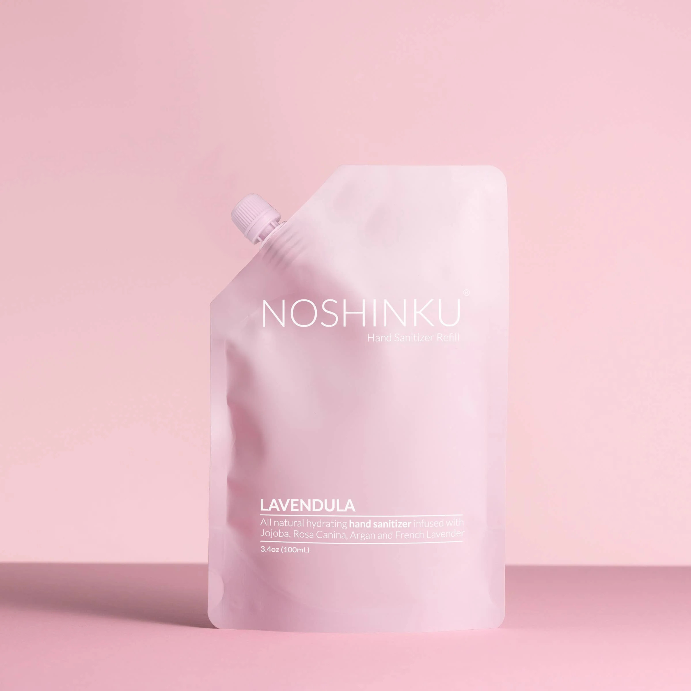 Lavender Nourishing Hand Sanitizer Mini Refill Pouch | elli parr