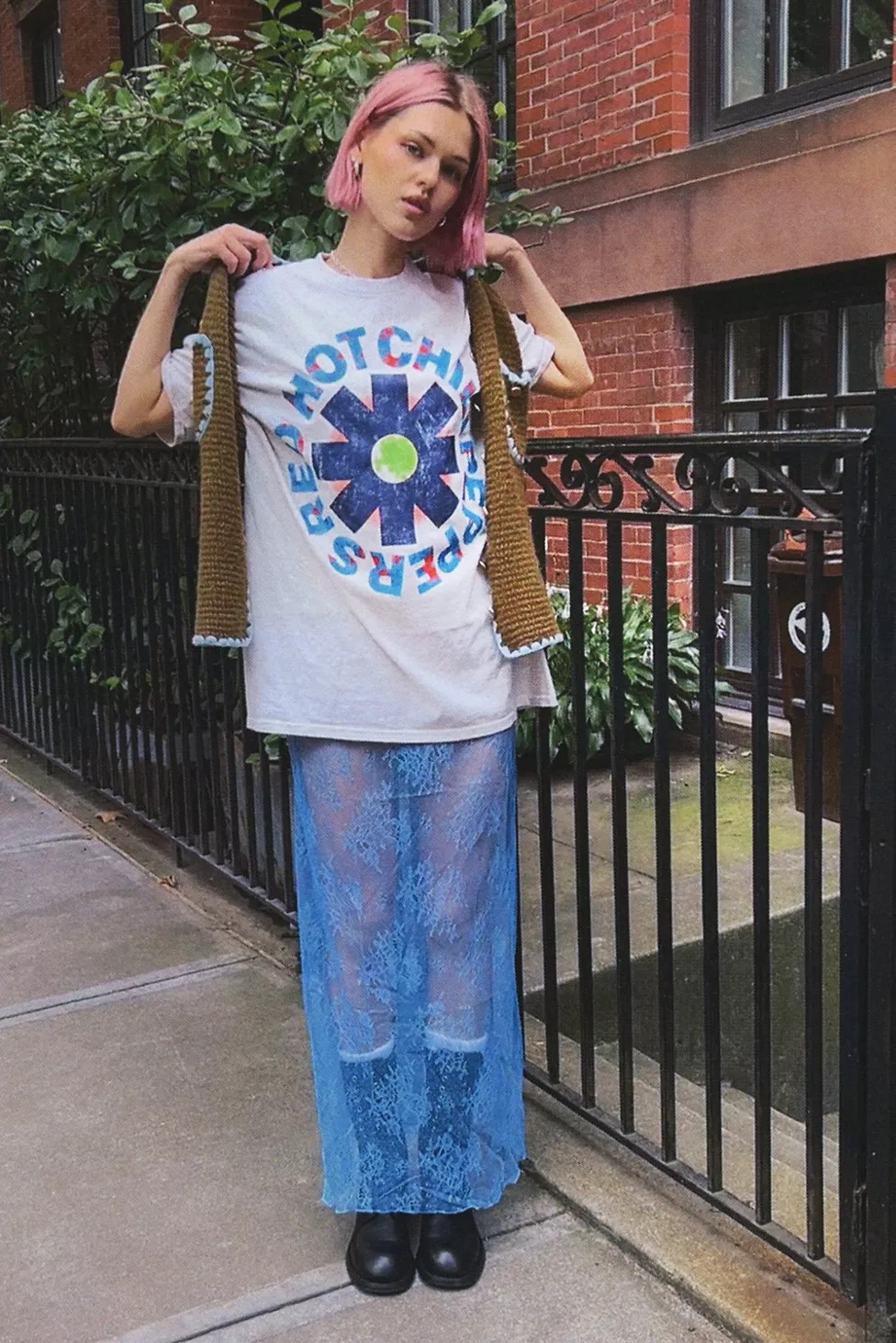 The Red Hot Chili Peppers T-Shirt Dress | Urban Outfitters (US and RoW)