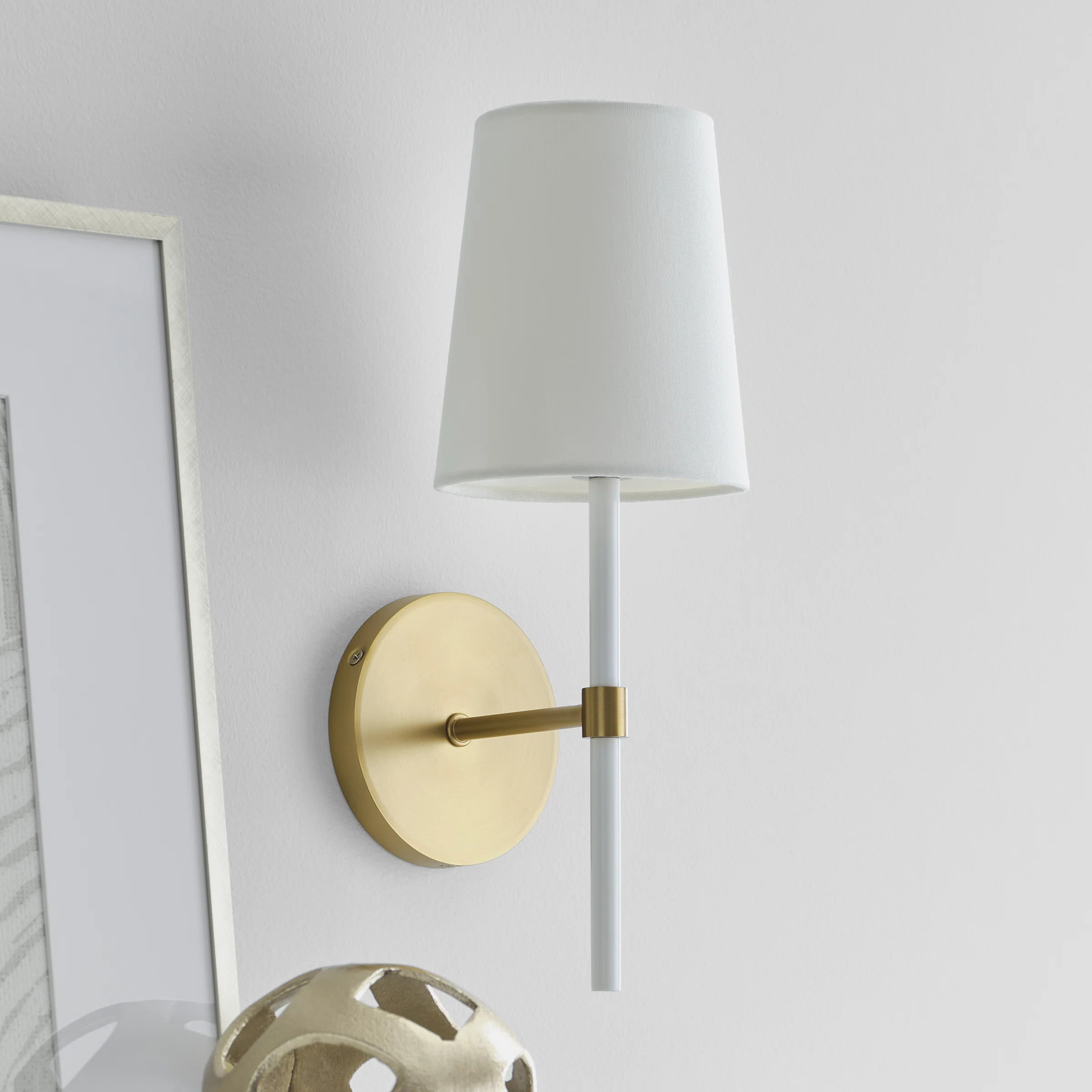 Monroe Steel Armed Sconce | Wayfair North America