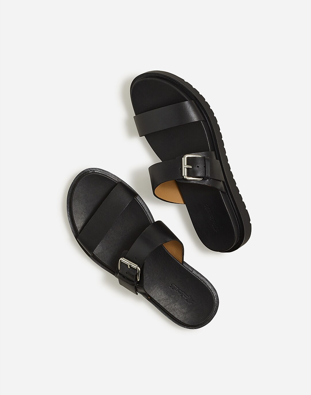 The Dee Double-Strap Slide Sandal | Madewell