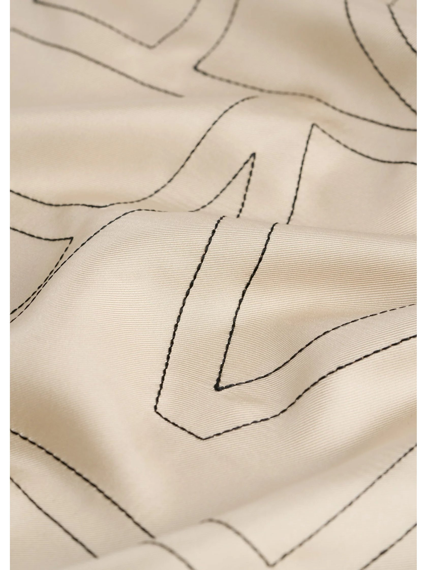 logo-embroidered scarf | Senser US