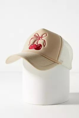 Worn/West Cherry Trucker HatWorn/West(1) Reviews$42.00Color: BEIGEFitStandardSizeOne SizeQty12345... | Anthropologie (US)