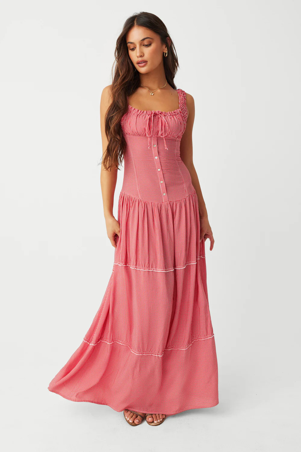 Christabelle Ruffle Maxi Dress | Frankies Bikinis