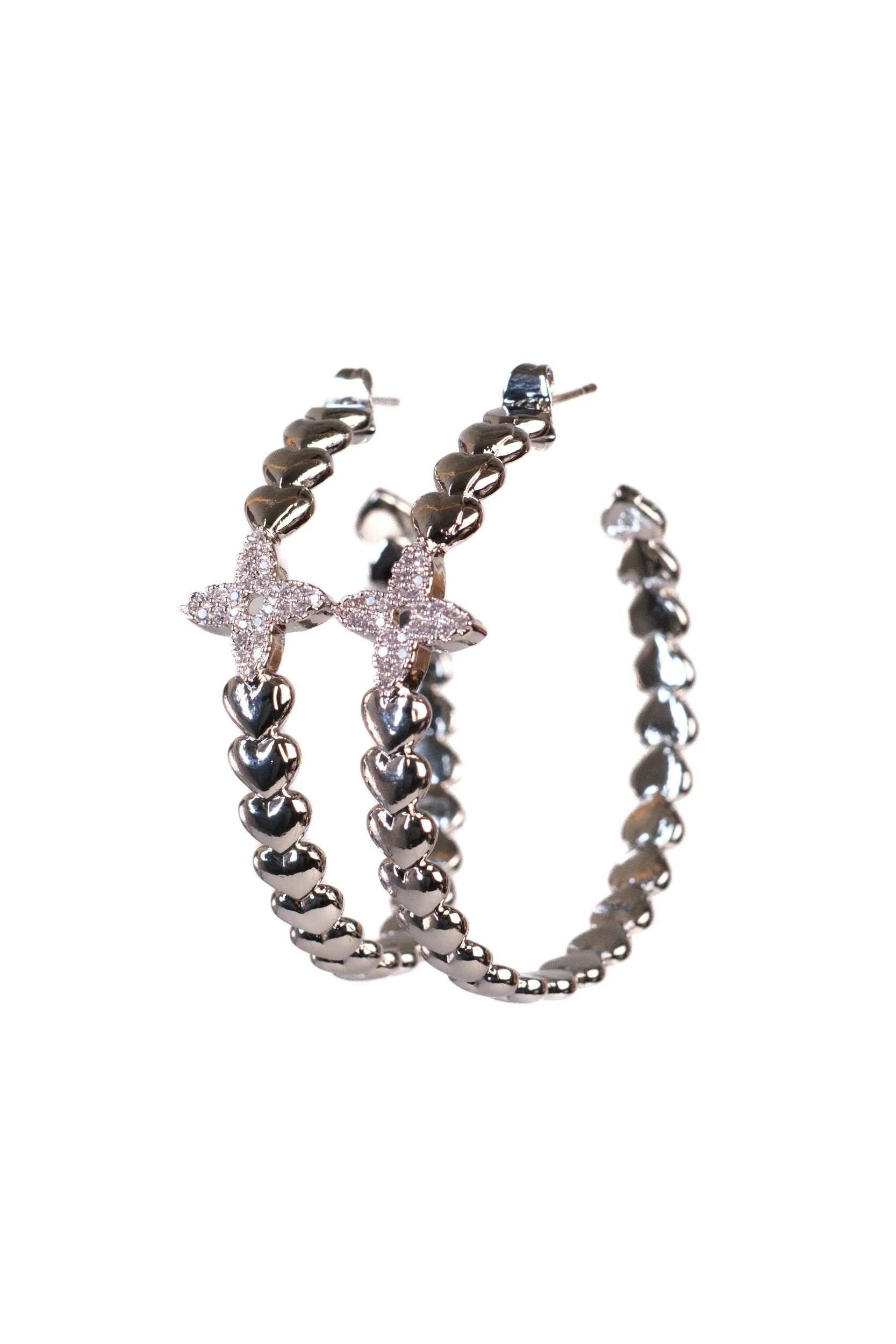 Spoiled Clover Crystal 316L Stainless Steel Earrings | KC Chic Designs