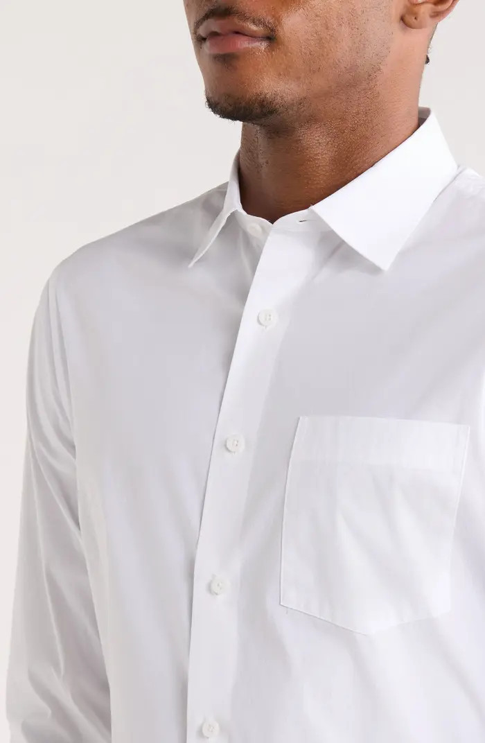Nordstrom Solid Stretch Button-Up Shirt | Nordstrom | Nordstrom