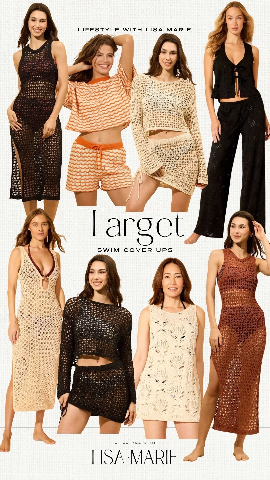 New swimwear arrivals from Target. Resortwear. Coverups for the beach and pool. Vacation outfits. Two piece cover up sets. Crochet dress cover ups. Crochet sets. Loungewear.

#LTKTravel #LTKFindsUnder50 #LTKSeasonal