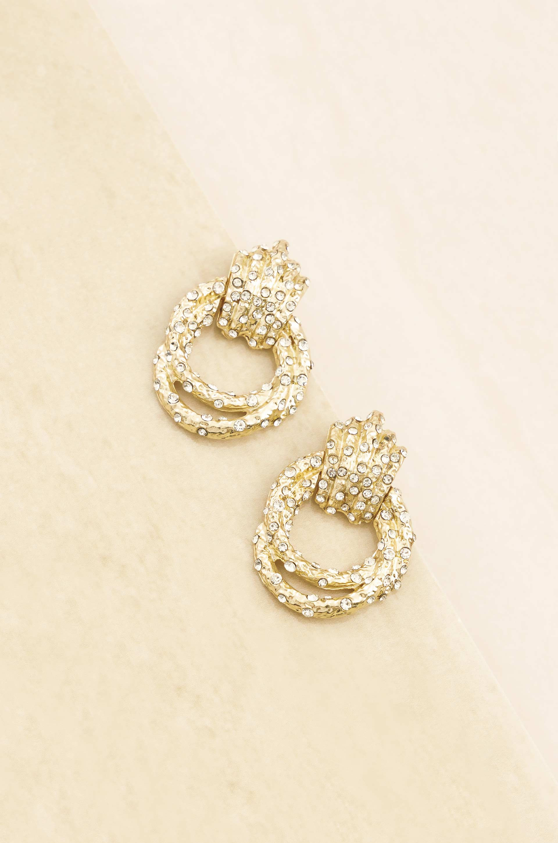 Only Royalty 18k Gold Plated Crystal Earrings | Ettika