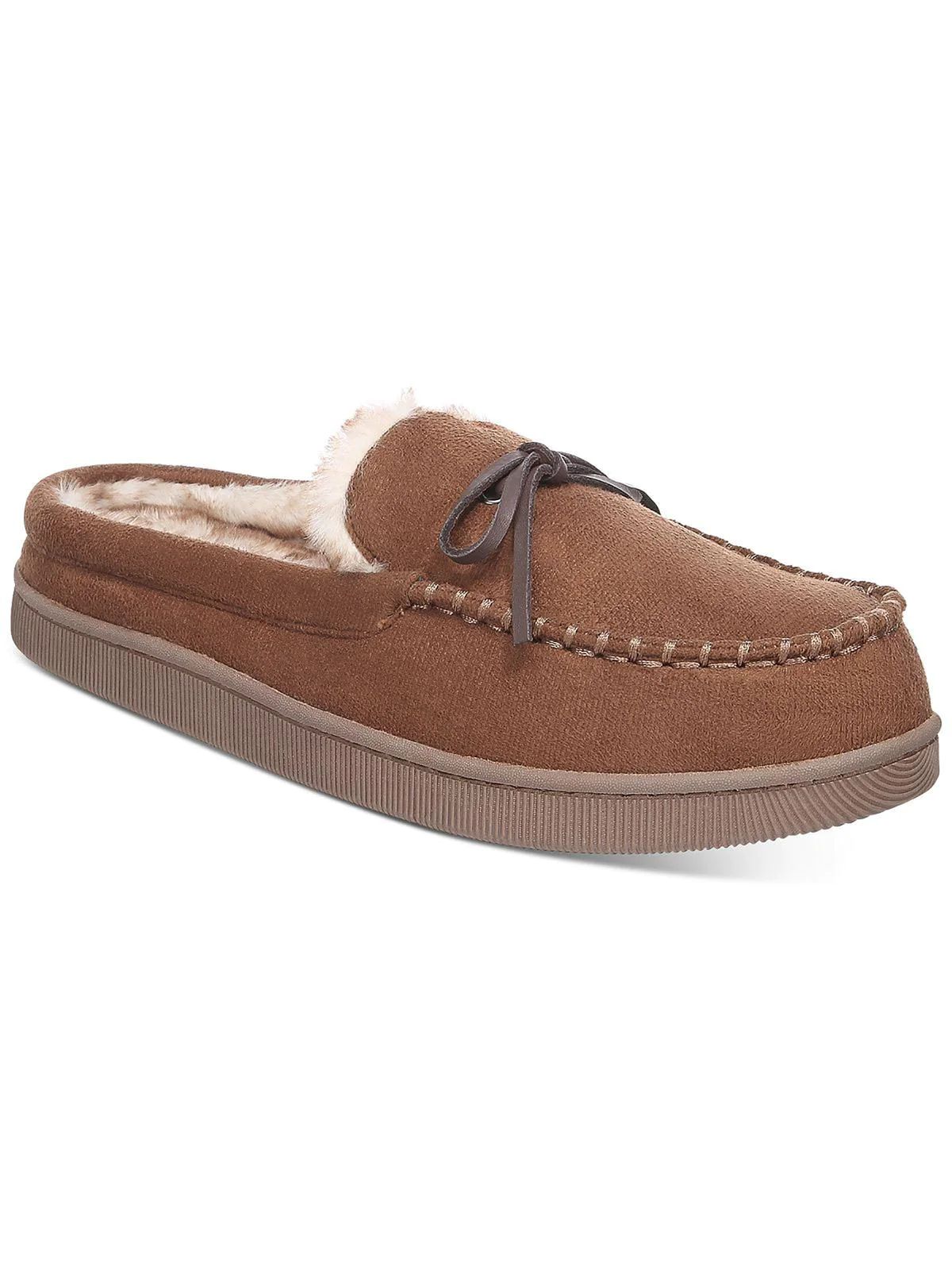 Mens Faux Suede Slip On Moccasin Slippers | Shop Premium Outlets