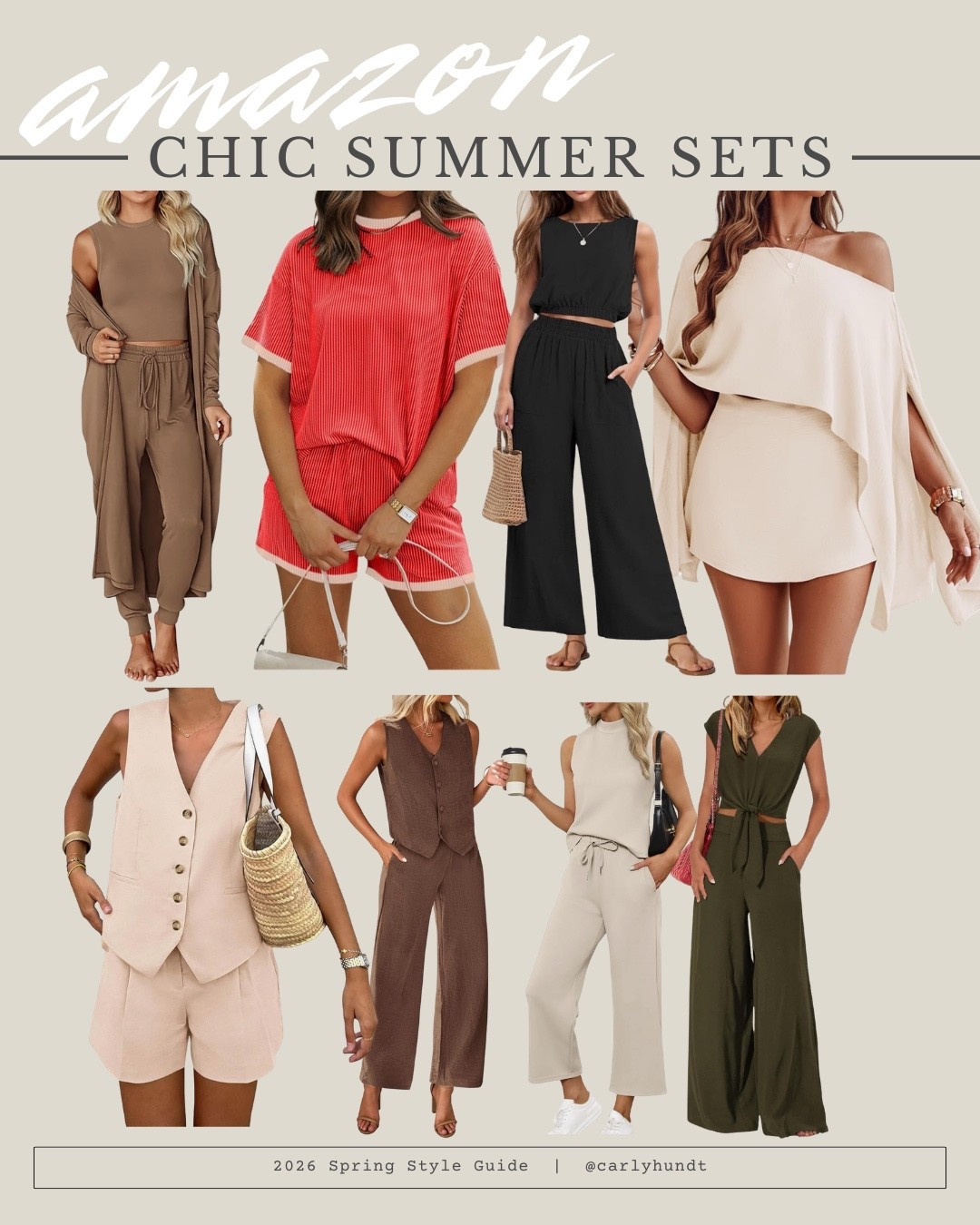 Amazon chic summer sets!

#LTKPetite #LTKootd #LTKSaleAlert