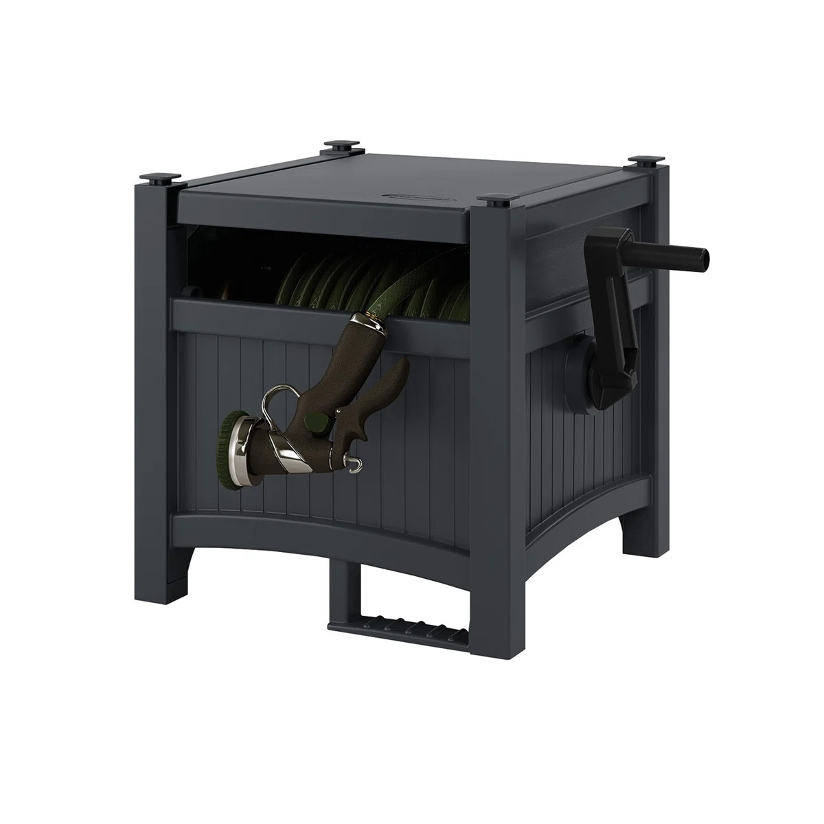 Hideaway Easylink Kink-Free Garden Hose Reel for 100' of 5/8" Vinyl Hose | Wayfair North America