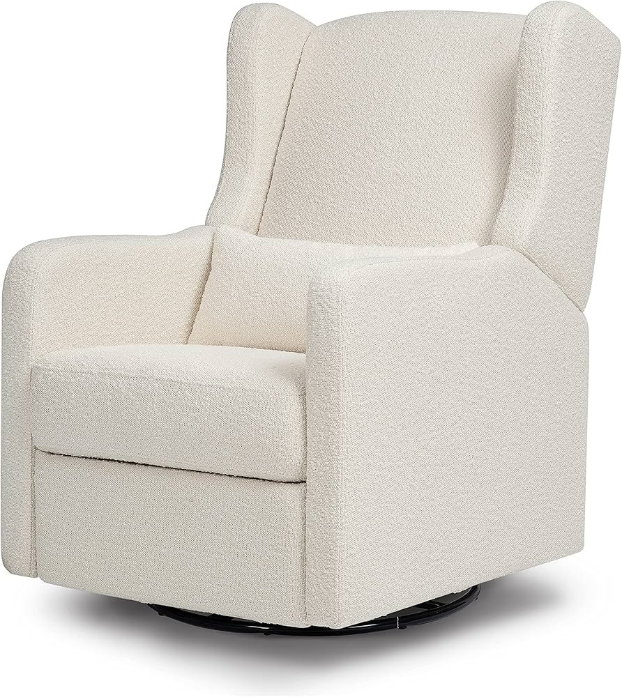 Carter's by DaVinci Arlo Recliner and Swivel Glider in Ivory Boucle, Greenguard Gold Certified | Amazon (US)