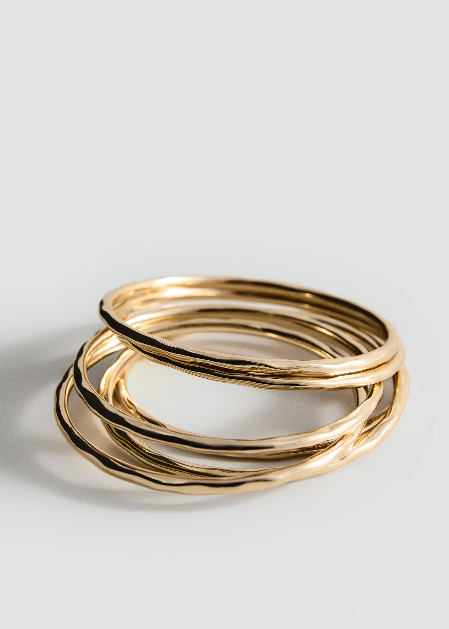 Rigid bracelets set - Women | MANGO USA | Mango (US/MX/AU)