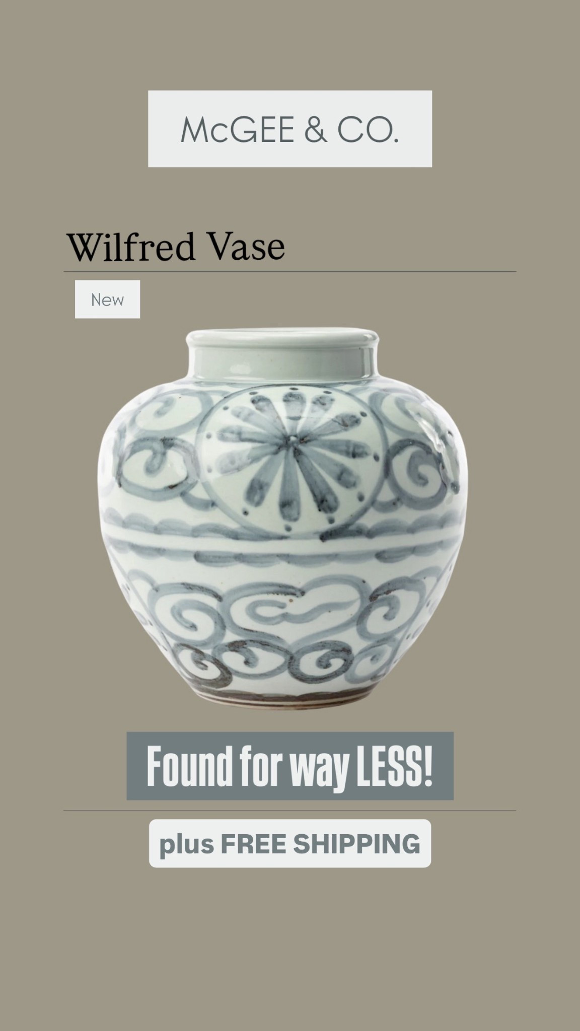 McGee & Co Wilfred Vase | look for less | dupe | Wayfair | Amazon | overstock | lily’s vases | blue and white vase | spring decor | overstock | use code overhaul10 

#LTKHome #LTKSaleAlert #LTKFindsUnder100