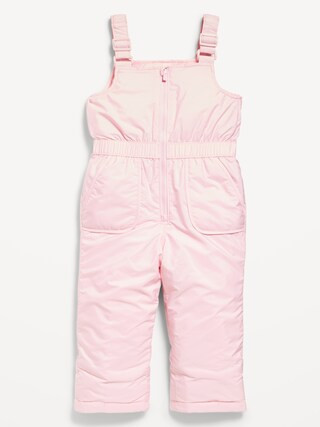 Water-Resistant Snow-Bib Overalls for Toddler Girls | Old Navy (US)