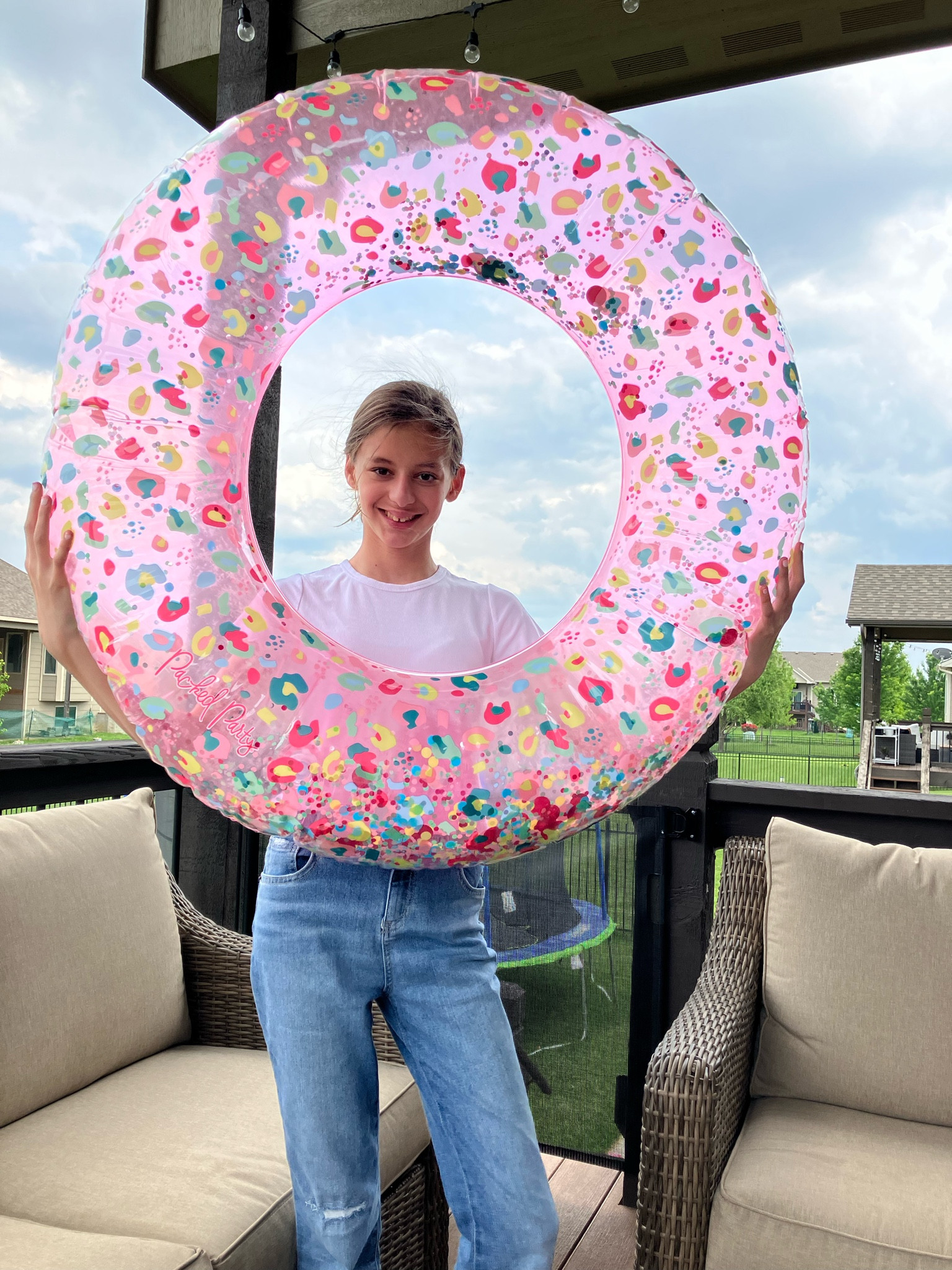 The cutest pool float! 

Pool/ beach / vacation / pool float / packed party / water / pool party 

#LTKhome #LTKtravel #LTKswim