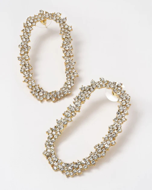 Park Avenue Statement Earrings - Gold | VICI