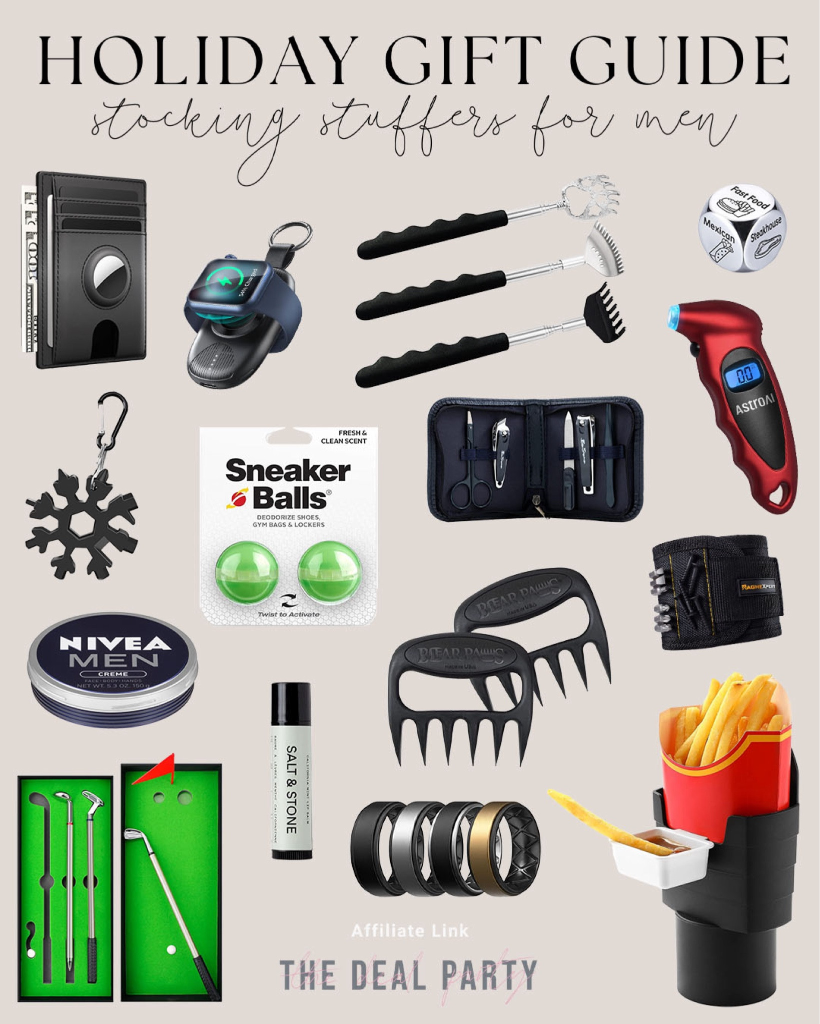 Holiday gift guide. Amazon stocking stuffers. Amazon gift ideas. Stocking stuffers for men  

#LTKHoliday #LTKMens #LTKGiftGuide