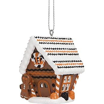 FOCO NFL Unisex-Adult Gingerbread House Holiday Christmas Tree | Amazon (US)