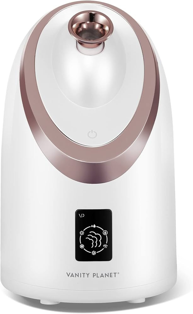 Senia Hot and Cold Facial Steamer by Vanity Planet - Detoxifying Aromatherapy Facial Steamer with... | Amazon (US)