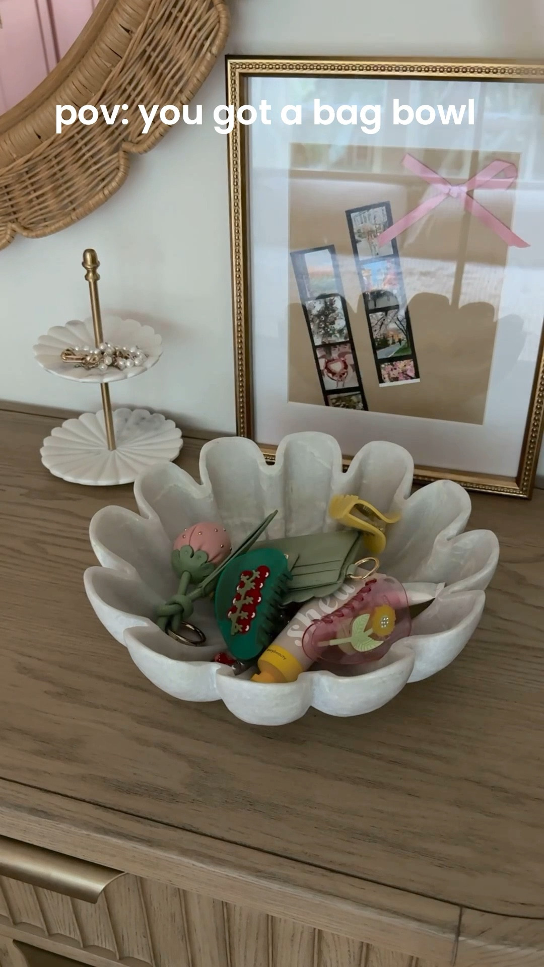 Love this dresser! I added this bowl to store purse things since I don’t always carry everything at once!

#LTKHome #LTKItBag #LTKStyleTip