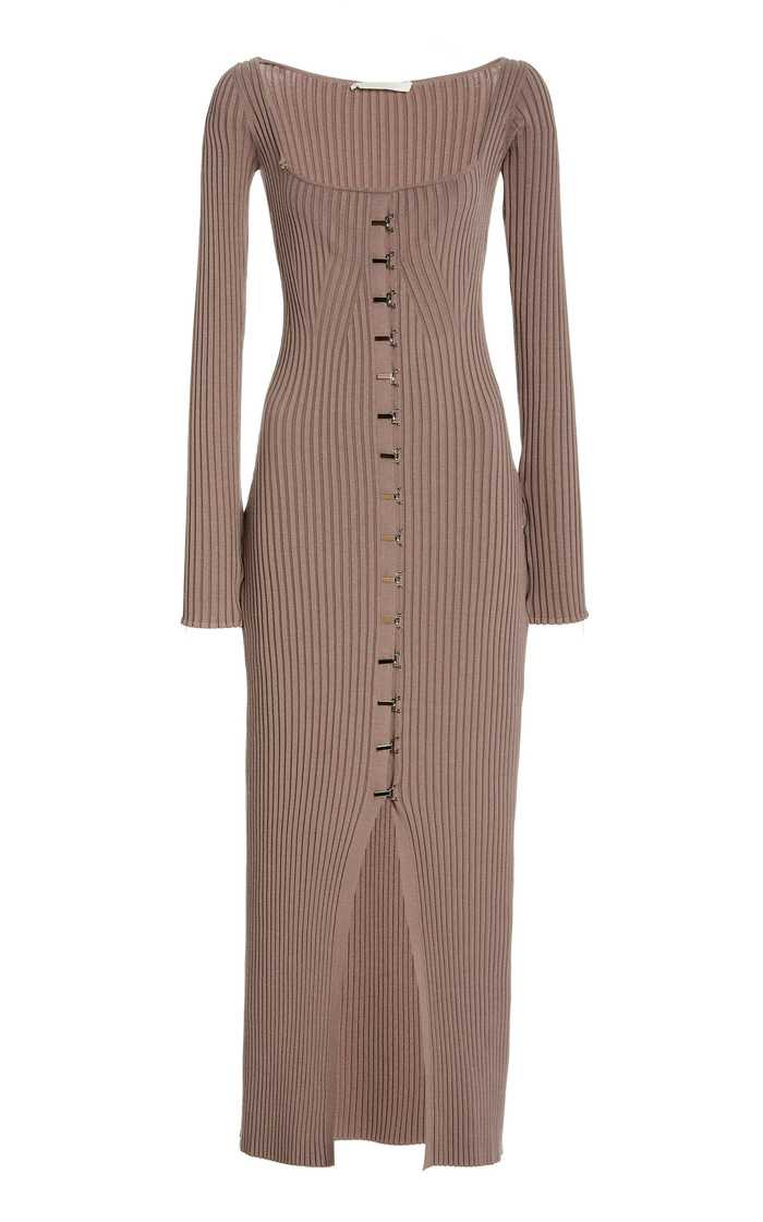 Ariana Ribbed Jersey Dress | Moda Operandi (Global)