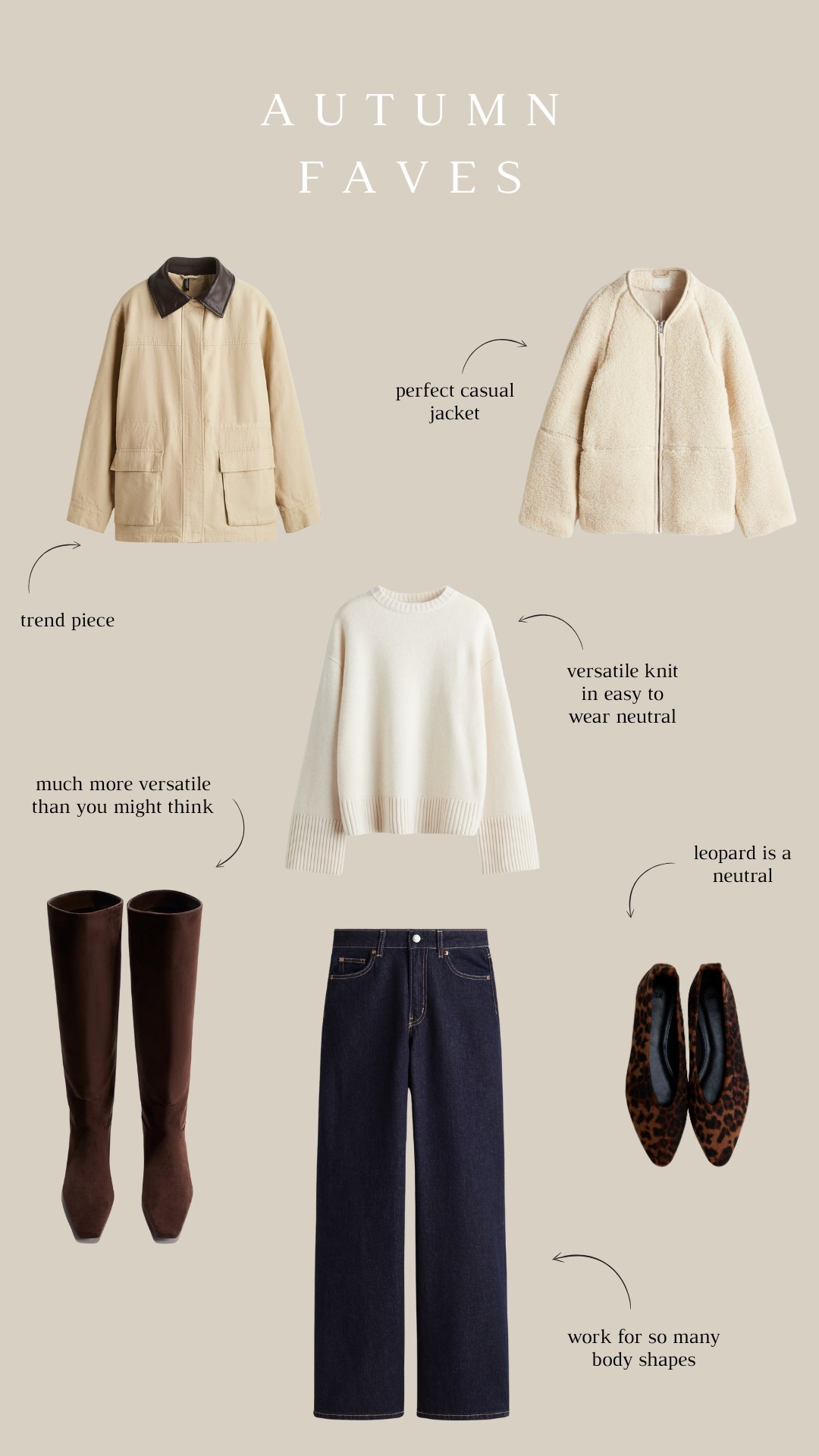 Loving these Autumn pieces from H&M at the moment and they are perfect for this inbetween weather we are having! Autumn Outfits H&M Autumn Winter Denim Jeans Suede Boots Teddy Jacket Barn Jacket

#LTKautumn #LTKuk #LTKstyletip