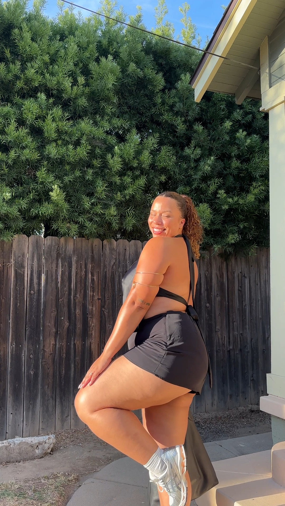 wearing a size xl⭐️⭐️ top is from zara but linked a similar one below 

#LTKMidsize #LTKStyleTip #LTKParties