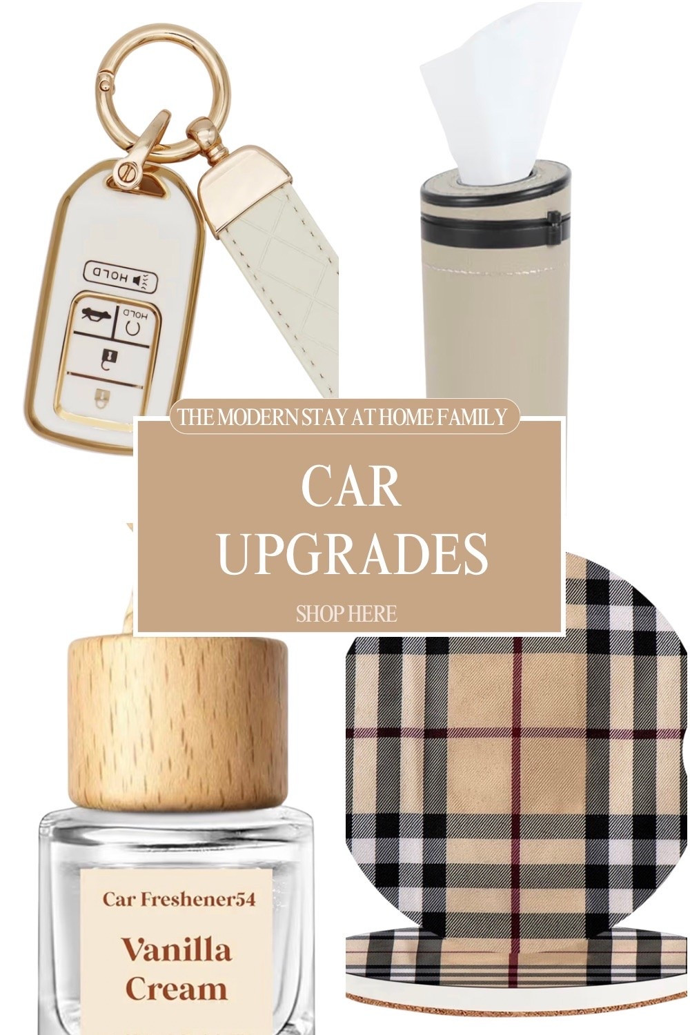 Upgrade your ride with these practical + aesthetic car must-haves that make every drive feel more organized and elevated. From a chic car trash can, cup holder organizer, tissue holder, and trunk organizer to a mini handheld vacuum, safety hammer, luxe key fob cover, coaster set, and vanilla cream car freshener—these finds are perfect for busy moms, commuters, road trips, and everyday errands. I also love adding a durable cooler for snacks, drinks, and sports days on the go. Functional car accessories can truly make your vehicle feel cleaner, calmer, and more put together while keeping everything you need within reach. Perfect for car organization, car cleaning, and stylish car essentials.

car upgrades, car accessories, car organization, car essentials, car must haves, aesthetic car accessories, neutral car accessories, mom car essentials, road trip essentials, car cleaning gadgets, trunk organizer, cup holder organizer, car trash can, handheld vacuum, car coasters, key fob cover, car air freshener, family car essentials, SUV organization, commuter car accessories, car interior upgrades, cute car accessories, practical car finds

#LTKmomlife #LTKselfcare #LTKSaleAlert