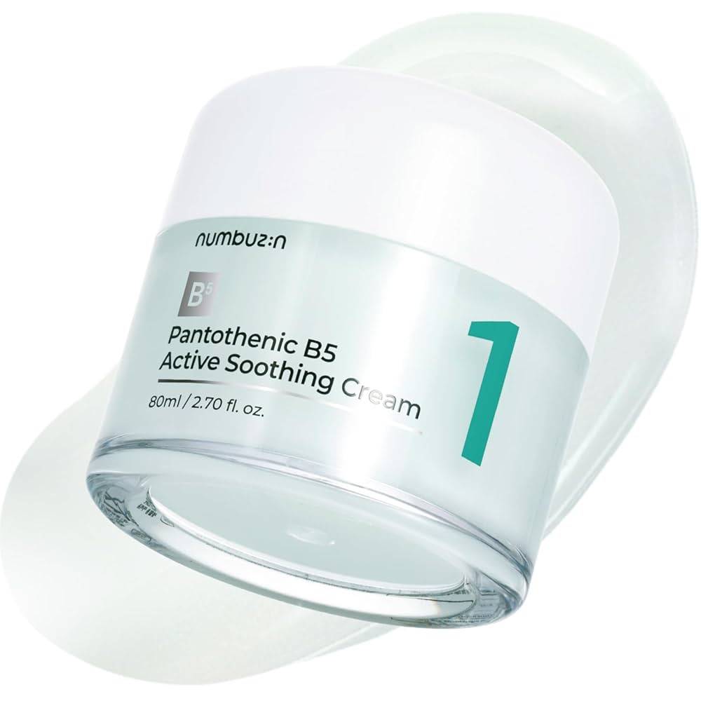numbuzin No.1 Pantothenic B5 Active Soothing Cream | Remove sebum and skin troubles, Pantothenic ... | Amazon (US)