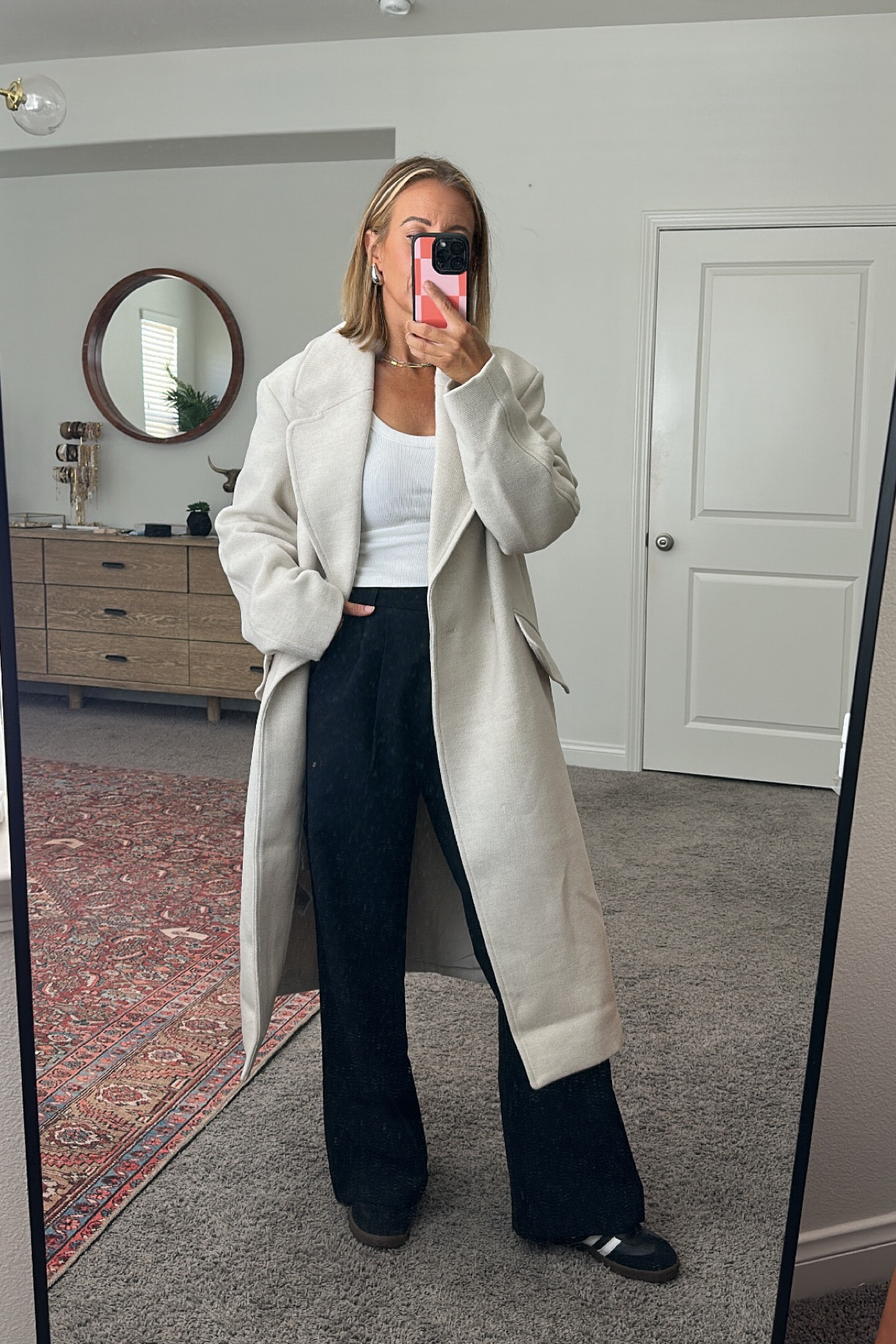 Obsessed with this coat but it runs big so size down.  I’m wearing xs 


#LTKstyletip #LTKover40 #LTKfindsunder100
