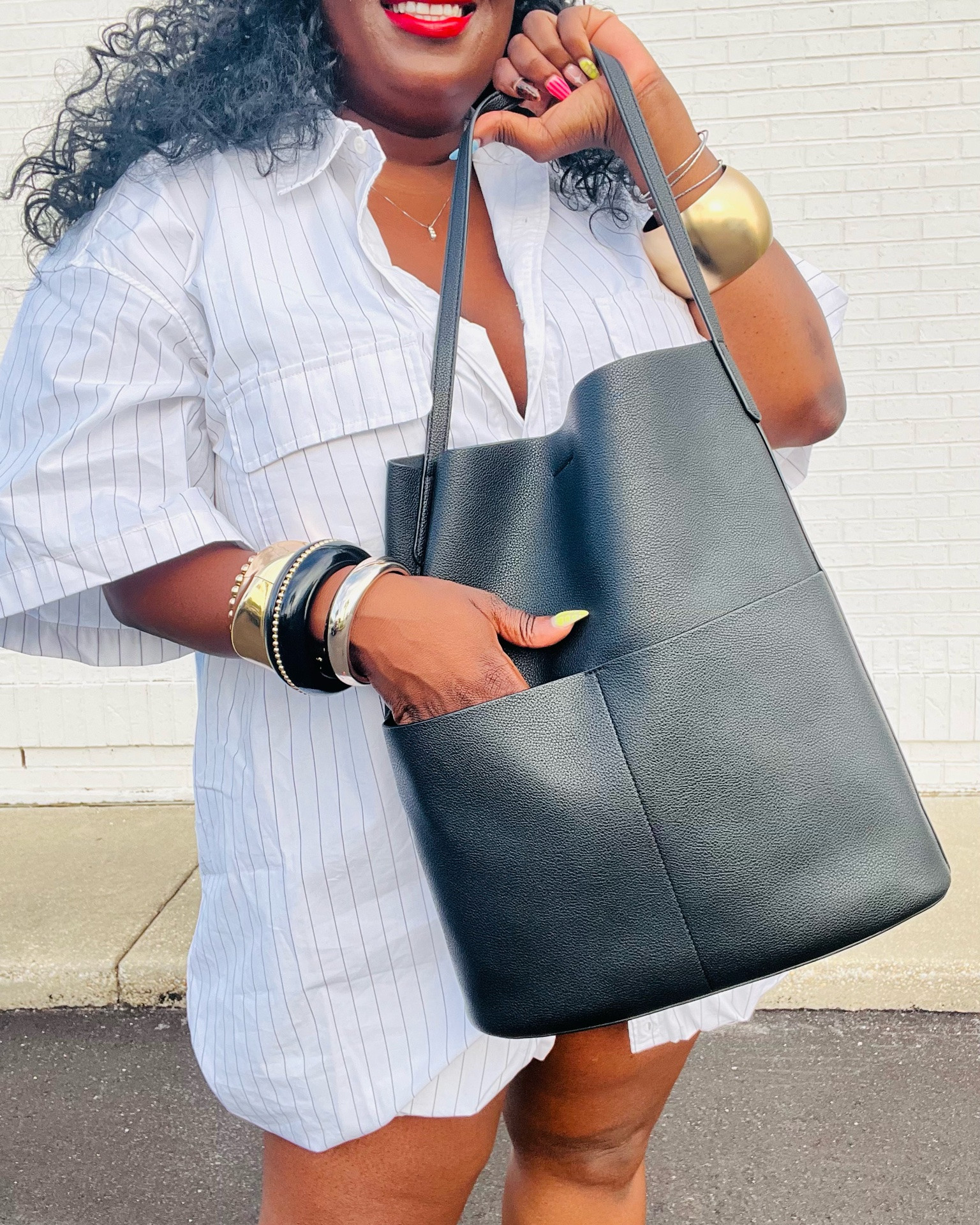 @OAK + FORT 

Loving my new Oak + Fort Black Tote🖤

#oakandfort
