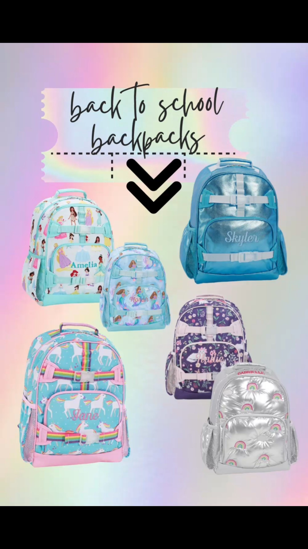 Great sales on these Pottery Barn backpacks! Grabbed the princess for $32 this morning! 
#backpack #backtoschool 

#LTKSaleAlert #LTKKids