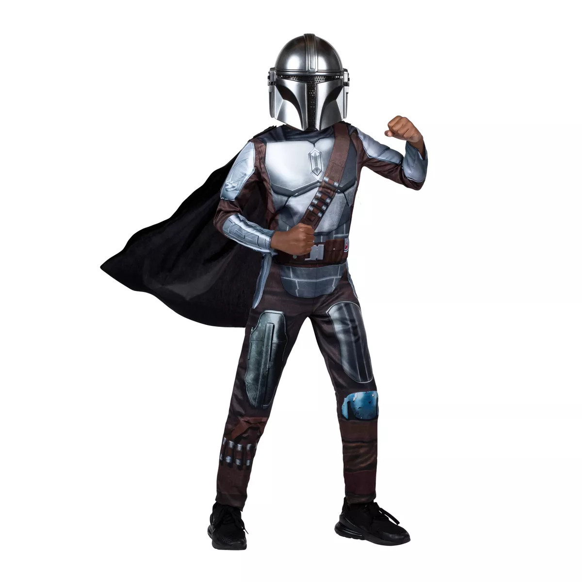 Kids' Star Wars: The Mandalorian Halloween Costume Jumpsuit with Mask M | Target