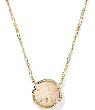 Reversible Sand Dollar Short Pendant Necklace | Dillard's