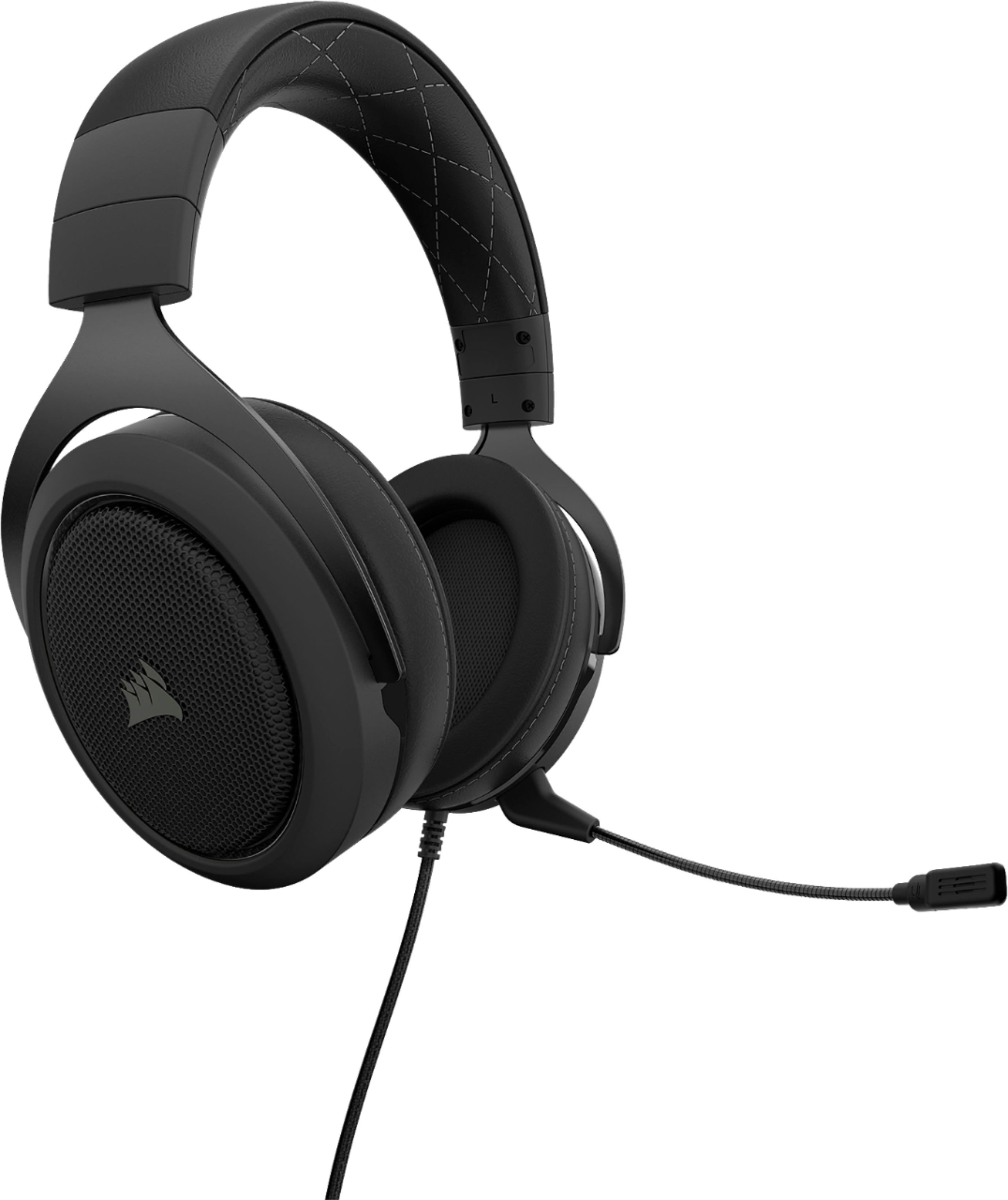 CORSAIR HS60 PRO SURROUND Wired Stereo Gaming Headset Carbon CA-9011213-NA - Best Buy | Best Buy U.S.