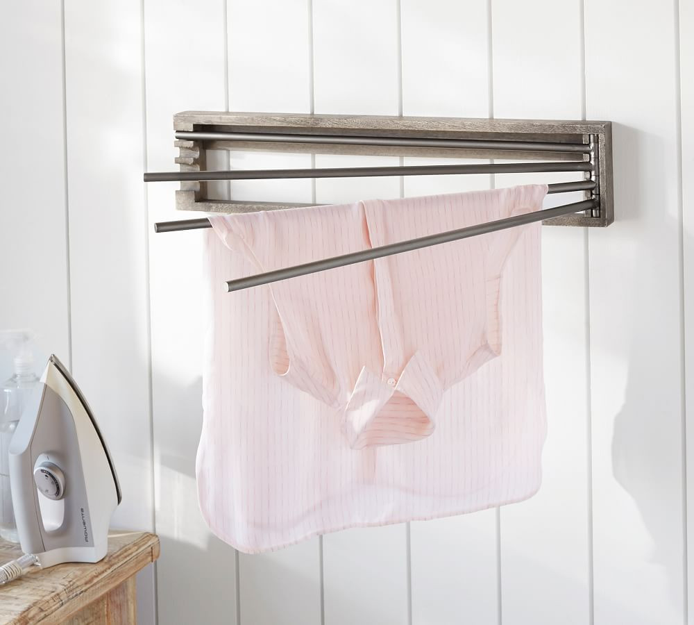 Mission Modular Laundry Drying Rack | Pottery Barn (US)