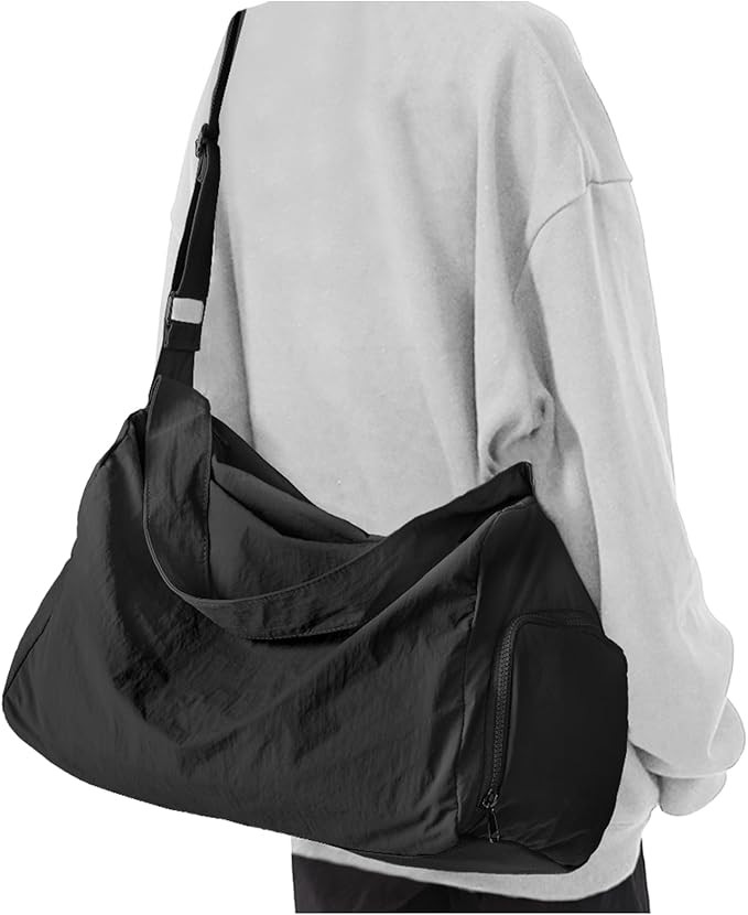 Small Gym Bag with Shoe Compartment, Workout Sport Duffle Bag for Women Travel, Waterproof Should... | Amazon (US)