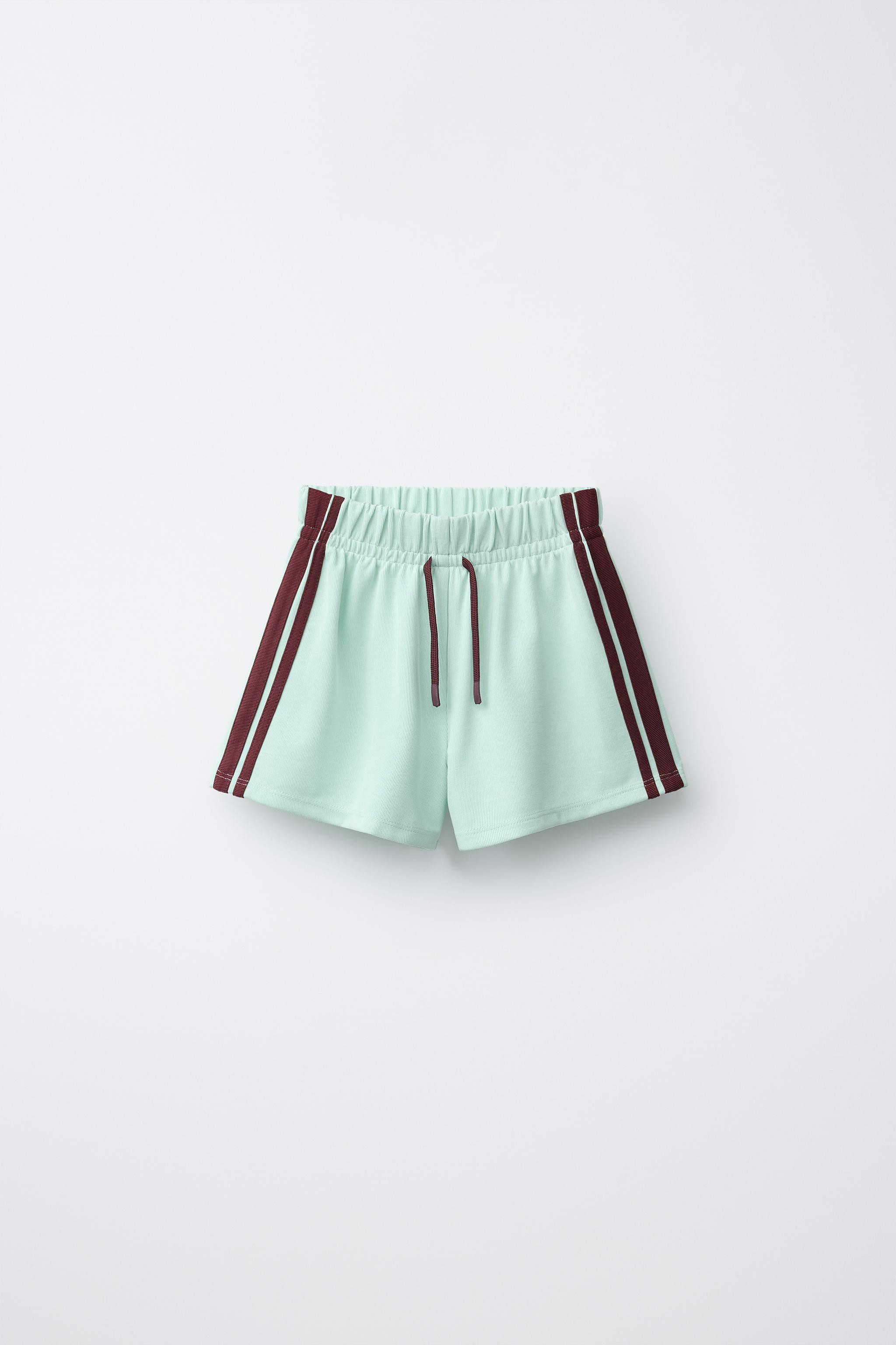 BERMUDA SHORTS WITH CONTRAST SIDE STRIPES | Zara UK