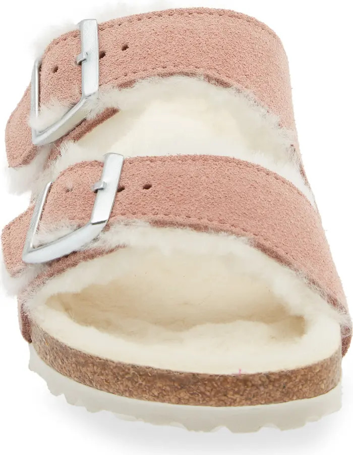 Arizona Genuine Shearling Lined Slide Sandal (Women) | Nordstrom