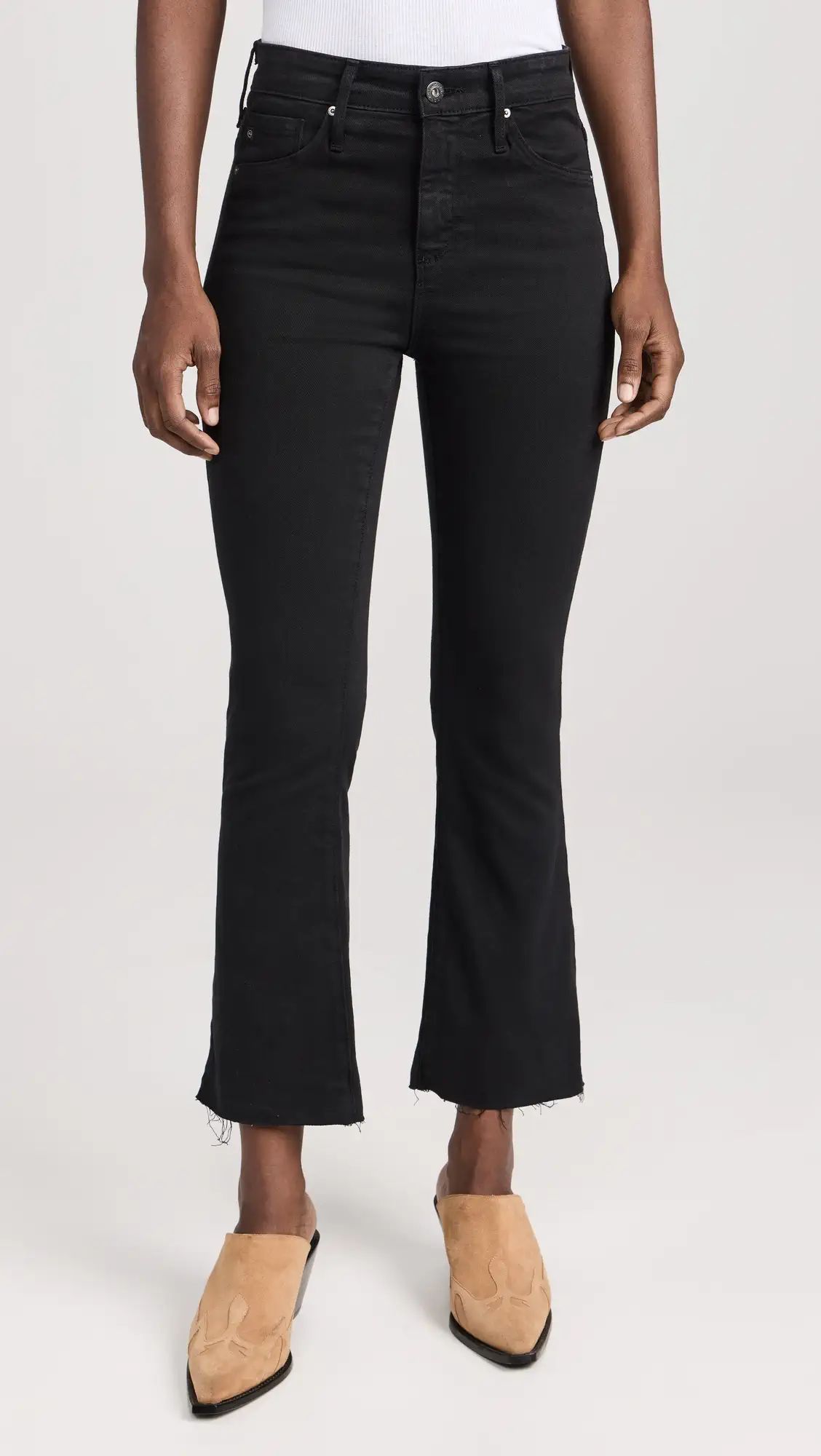 AG Farrah Boot Crop Jeans | Shopbop | Shopbop