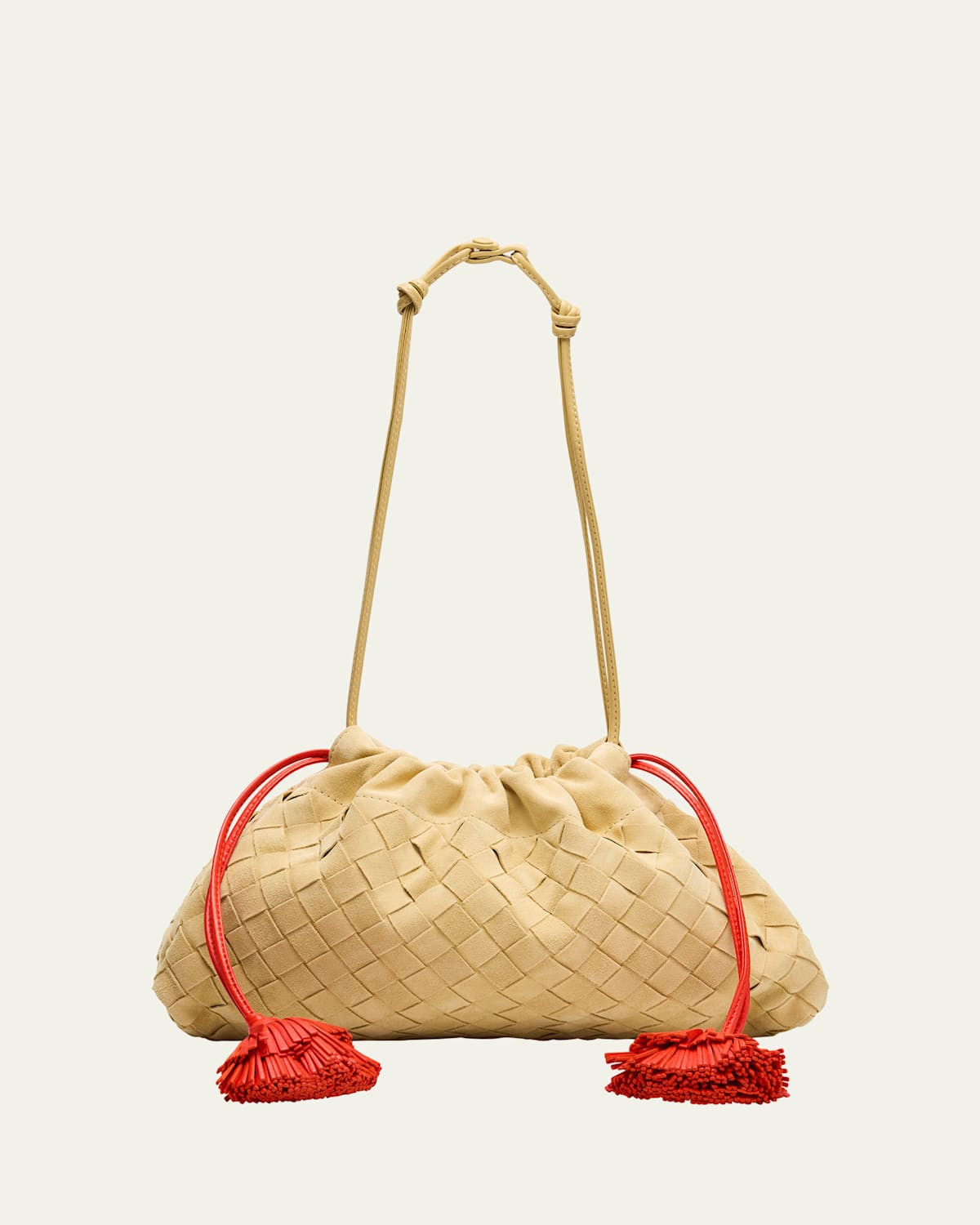 Soiree Dustbag Suede Pouch Bag | Bergdorf Goodman