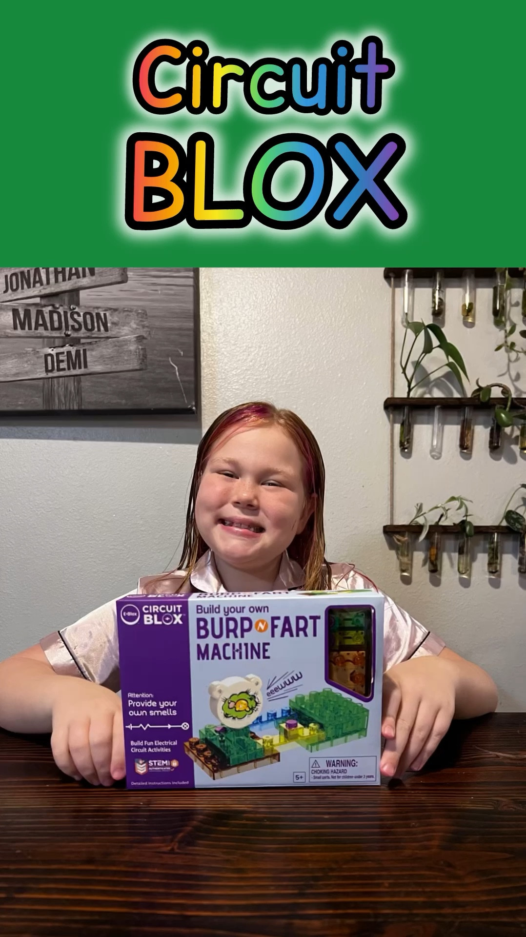 𝗖𝗶𝗿𝗰𝘂𝗶𝘁 𝗕𝗹𝗼𝘅
•
Get ready for some laughs! The E-Blox Build Your Own Burp & Fart Machine has 10 hilarious sounds including burp and fart sounds that are so real you’ll be holding your nose!
•

This kit teaches children the STEM fundamentals of electronics. Kids can even add these funny sounds to their own brick structure projects. Parts are compatible with the Power Blox line and other major brick brands.

#LTKHoliday #LTKKids #LTKGiftGuide