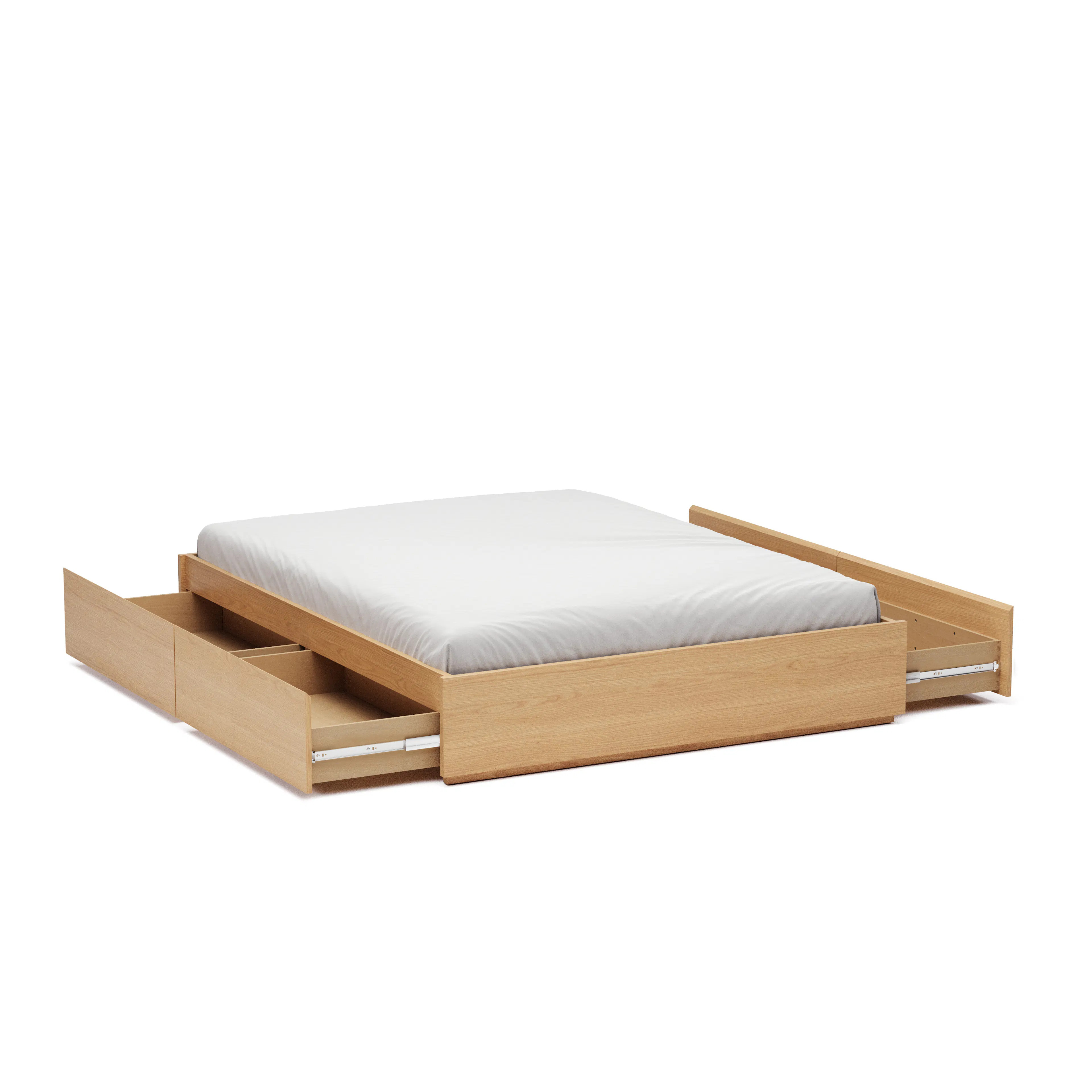 The Leif Queen Platform Storage Bed x 6-Drawer Double Dresser Bundle | Article