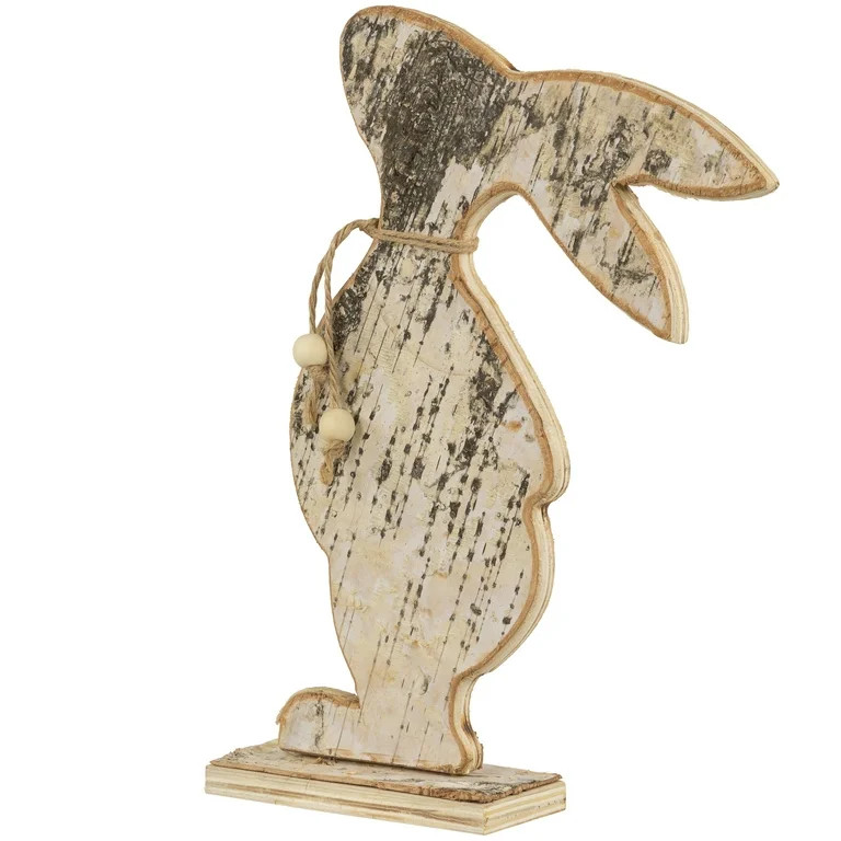Northlight Rustic Wooden Rabbit Silhouette Easter Decoration - 12" | Walmart (US)