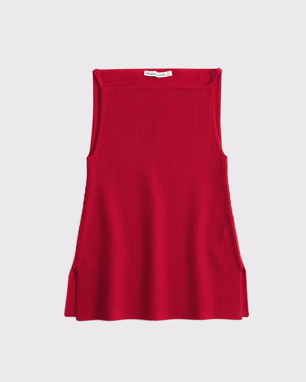 Women's Ottoman Apron Tank | Women's New Arrivals | Abercrombie.com | Abercrombie & Fitch (US)