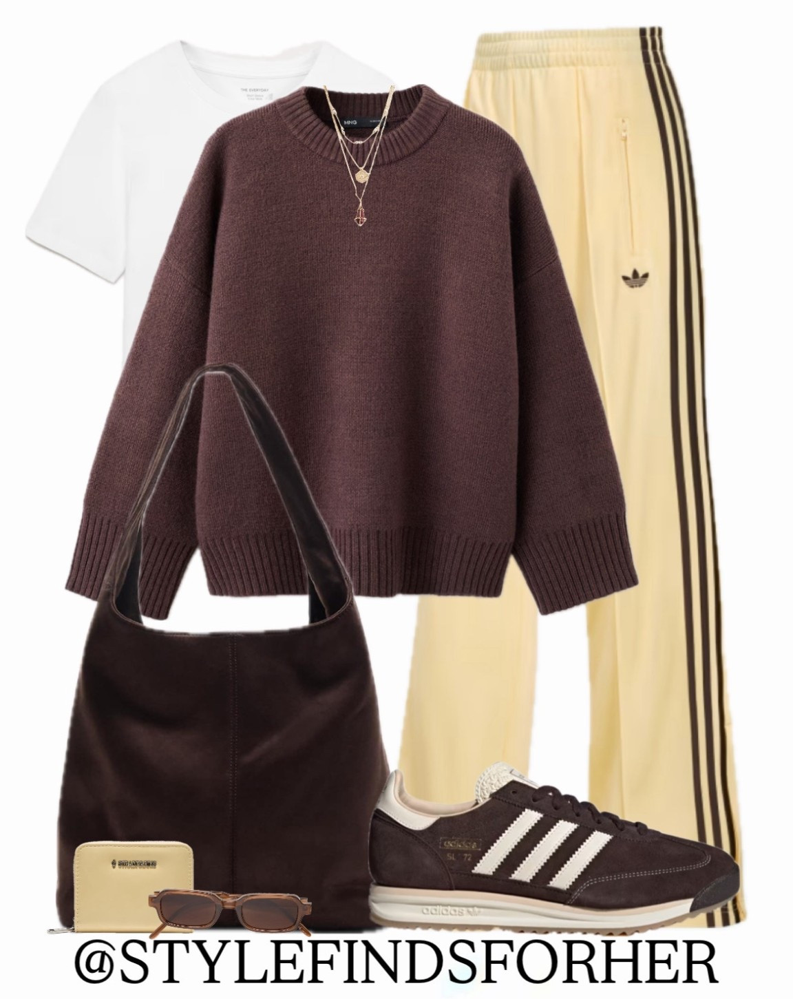 Yellow & Brown - it’s a match!

We are loving the @adidas track pants - here’s another fave of mine 💛🤎

Comment SHOP to receive outfit links sent straight to your DM’s ✨

#LTKuk #LTKsale #LTKspring