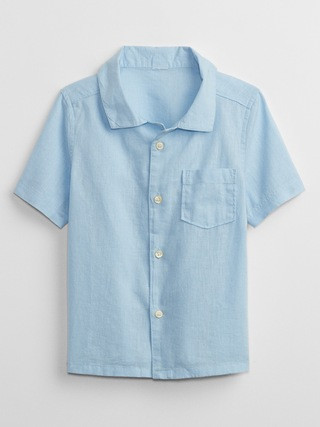 babyGap Linen Vacay Shirt | Gap Factory
