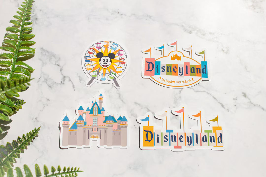 Classic Disneyland Stickers RR Studio Designs - Etsy | Etsy (US)